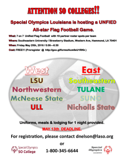 For registration, please contact dnelson@laso.org or 1-800-345-6644