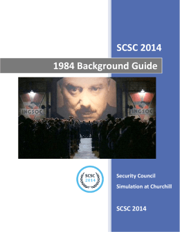1984 Background Guide