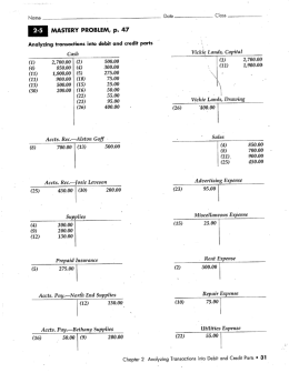 2-5 Mastery Problem