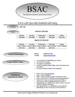www.cob.sjsu.edu/students/advising