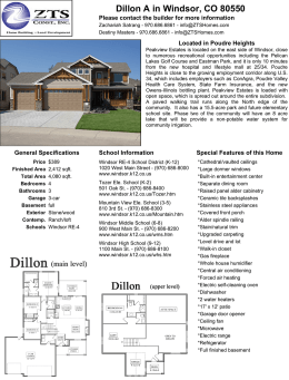 Dillon A in Windsor, CO 80550