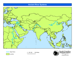 Ancient River Systems - College of Arts and Sciences