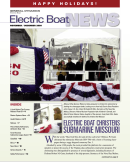 EB news mar 04 - General Dynamics Electric Boat