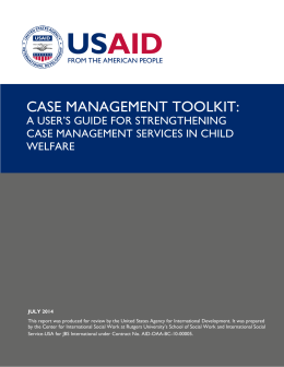 case management toolkit