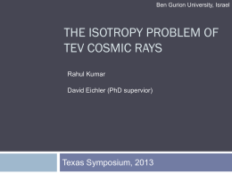 The Isotropy Problem of TeV Band Cosmic Rays