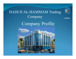 HADI HAMMAM - Hadi Hamad Al