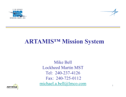 ARTAMIS™ Mission System