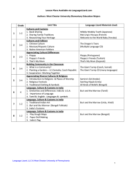 Lesson Plans Available via LanguageLizard.com