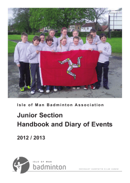 handbook 07.qxd - Isle of Man Badminton Association