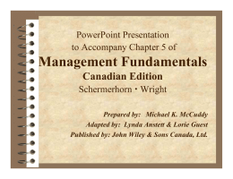 Chapter 5: Global Dimensions of Management