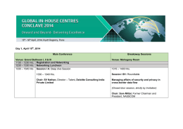 Agenda - Nasscom
