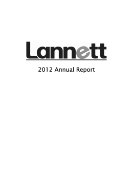 2012 - AnnualReports.com