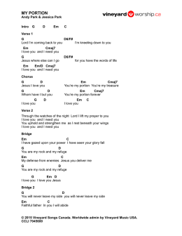 My Portion CHART G