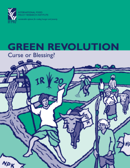 Green Revolution: Curse or Blessing?