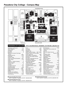 Location Maps.p65 - Pasadena City College