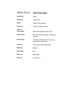 NY State Facts - St. Louis Church