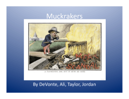 Muckrakers - Kirkwood School District
