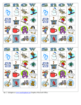 By C. Gallagher at www.teachingheart.net Graphics Microsoft Office