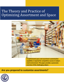 The Theory and Practice of Optimizing Assortment