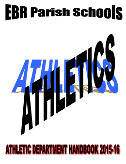 EBR Athletics Handbook