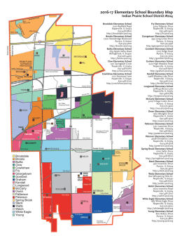 Boundary Maps - Indian Prairie School District