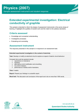 Electrical conductivity of graphite