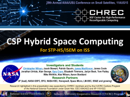 CSP Hybrid Space Computing