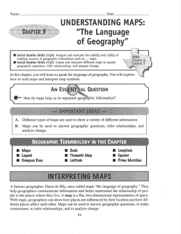 Introduction To Geography