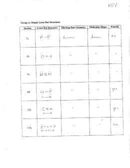 Lewis Structure handout