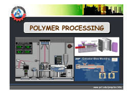 POLYMER PROCESSING