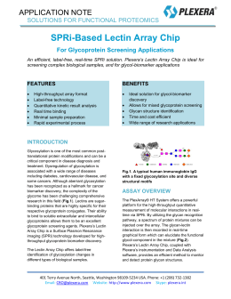 SPRi-Based Lectin Array Chip