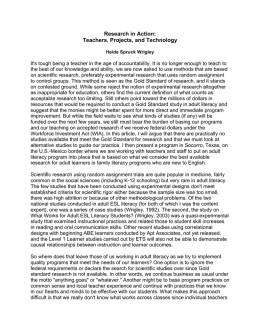 Research in Action - literacywork international