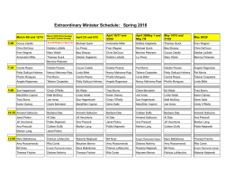 EM Schedule Spring 2016