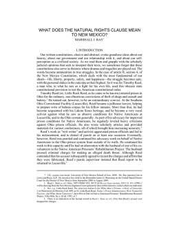 what does the natural rights clause mean to new