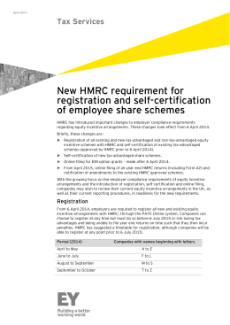 New HMRC requirement for registration