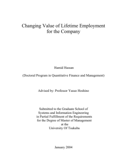 Business environment has changed dramatically recent times and in