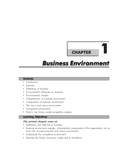 Business Environment - New Age International