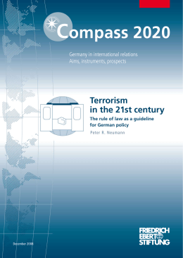 Terrorism in the 21st century - Friedrich-Ebert