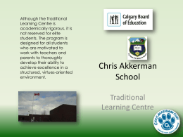 Chris Akkerman School