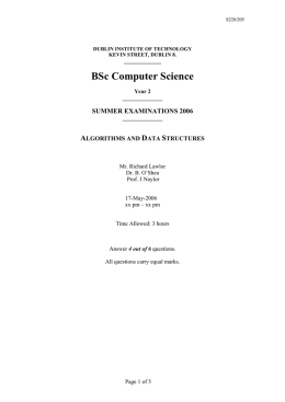 BSc Computer Science