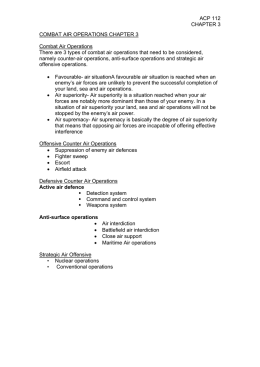 ACP 112 CHAPTER 3 COMBAT AIR OPERATIONS CHAPTER 3