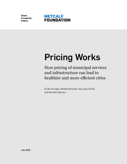Pricing Works - Sustainable Prosperity