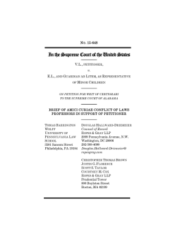 Conflict.. - SCOTUSblog