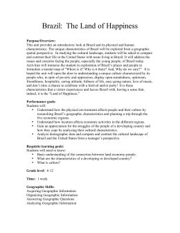 Brazil: The Land of Happiness