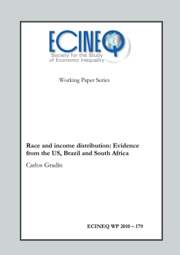 Race and income distribution: Evidence from the US, Brazil