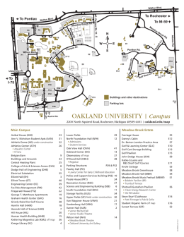 OAKLAND UNIVERSITY | Campus