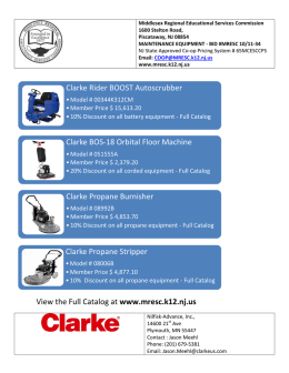 View the Full Catalog at www.mresc.k12.nj.us Clarke Rider BOOST