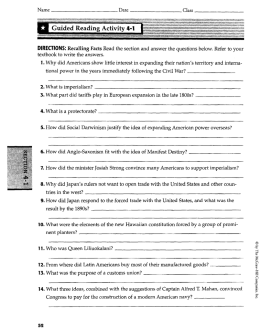* Guided Reading Activity 4-]