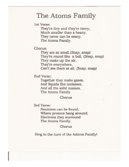 Atom`s Family Song