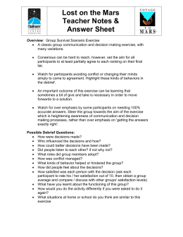 Lost on the Moon Worksheet